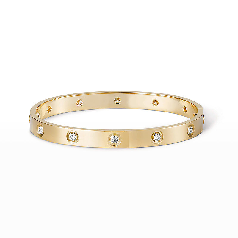 [Liorra]LOVE BRACELET 6.1MM 10 DIAMONDS