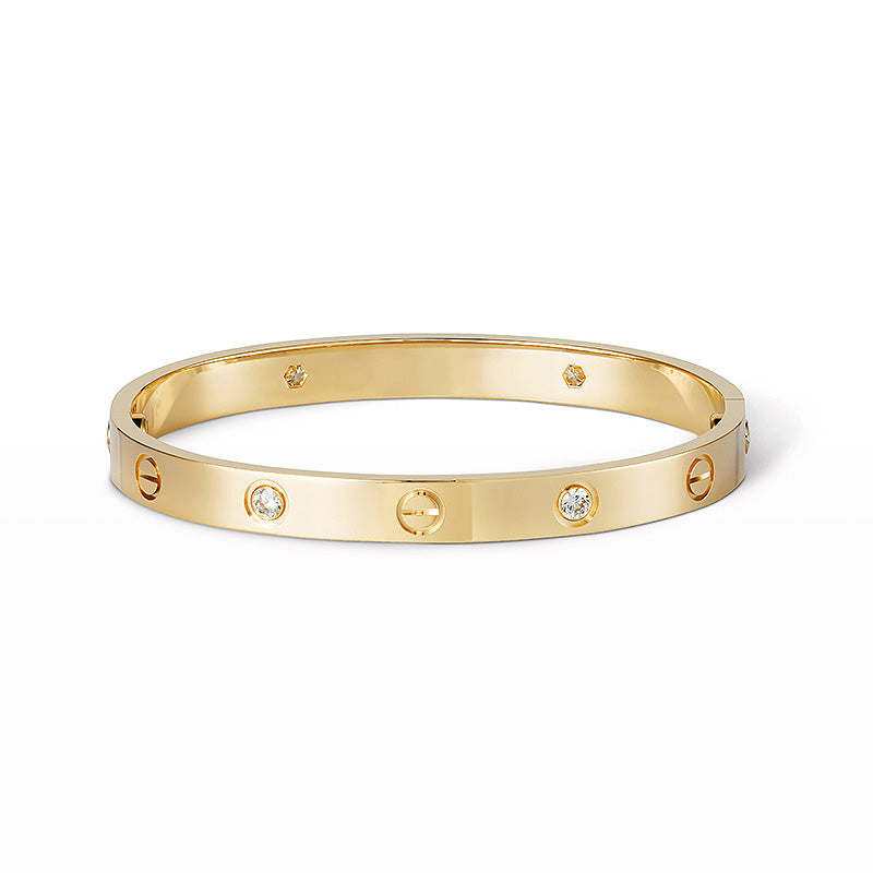 [Liorra]LOVE BRACELET 6.1MM 4 DIAMONDS