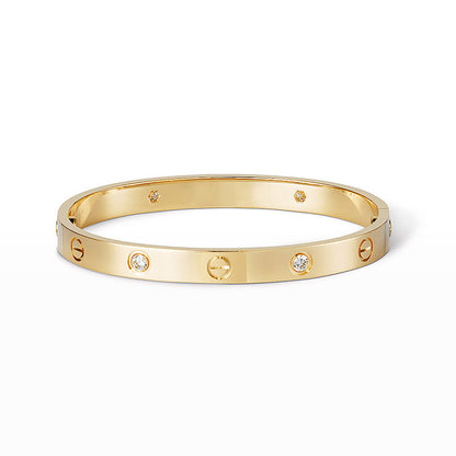 [Liorra]LOVE BRACELET 6.1MM 4 DIAMONDS