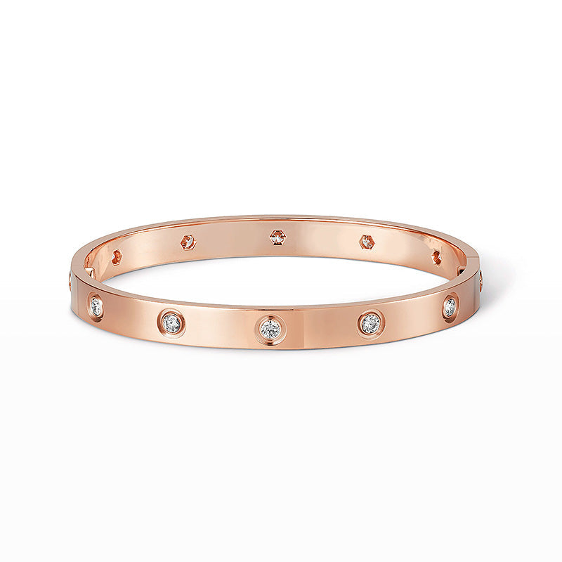 [Liorra]LOVE BRACELET 6.1MM 10 DIAMONDS