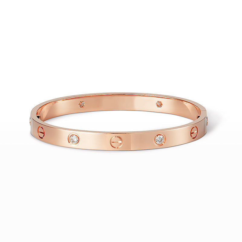 [Liorra]LOVE BRACELET 6.1MM 4 DIAMONDS