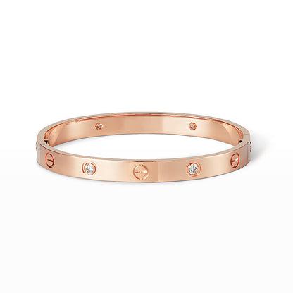 [Liorra]LOVE BRACELET 6.1MM 4 DIAMONDS