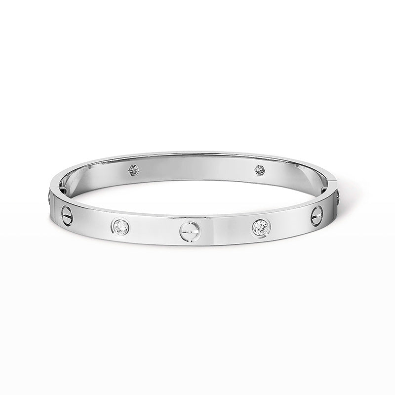 [Liorra]LOVE BRACELET 6.1MM 4 DIAMONDS