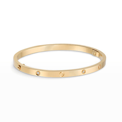 [Liorra]LOVE BRACELET 3.65MM 6 DIAMONDS