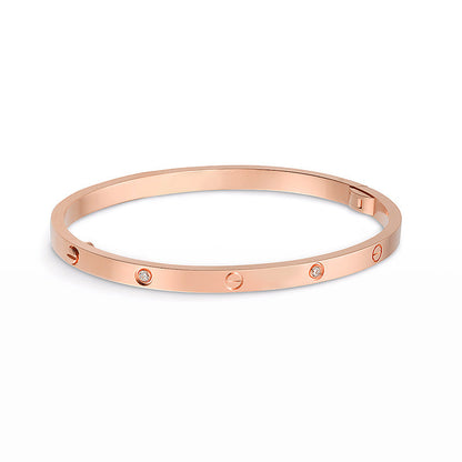 [Liorra]LOVE BRACELET 3.65MM 6 DIAMONDS