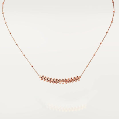 [Liorra]CLASH PINK GOLD NECKLACE