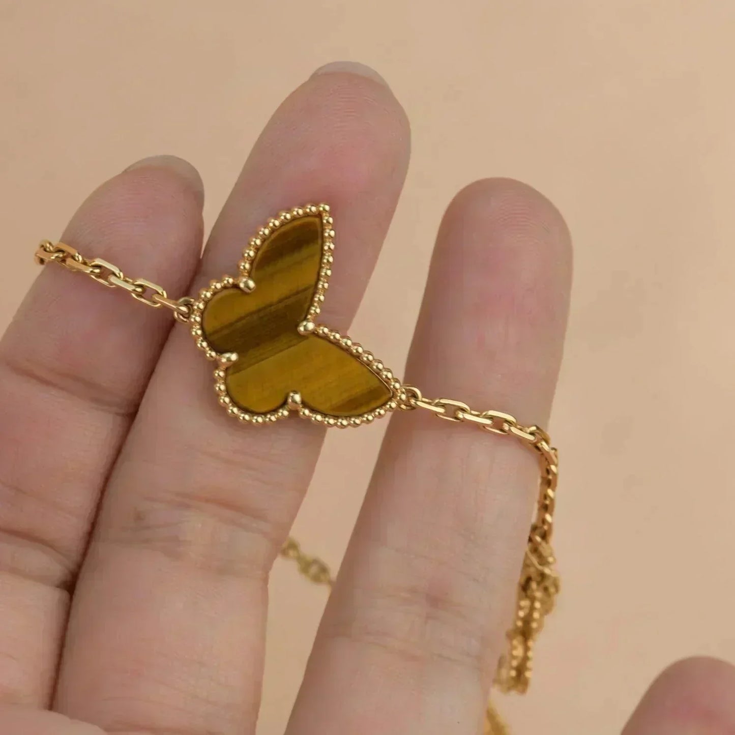 [Liorra]LUCKY SPRING 5 MOTIF GOLD BRACELET
