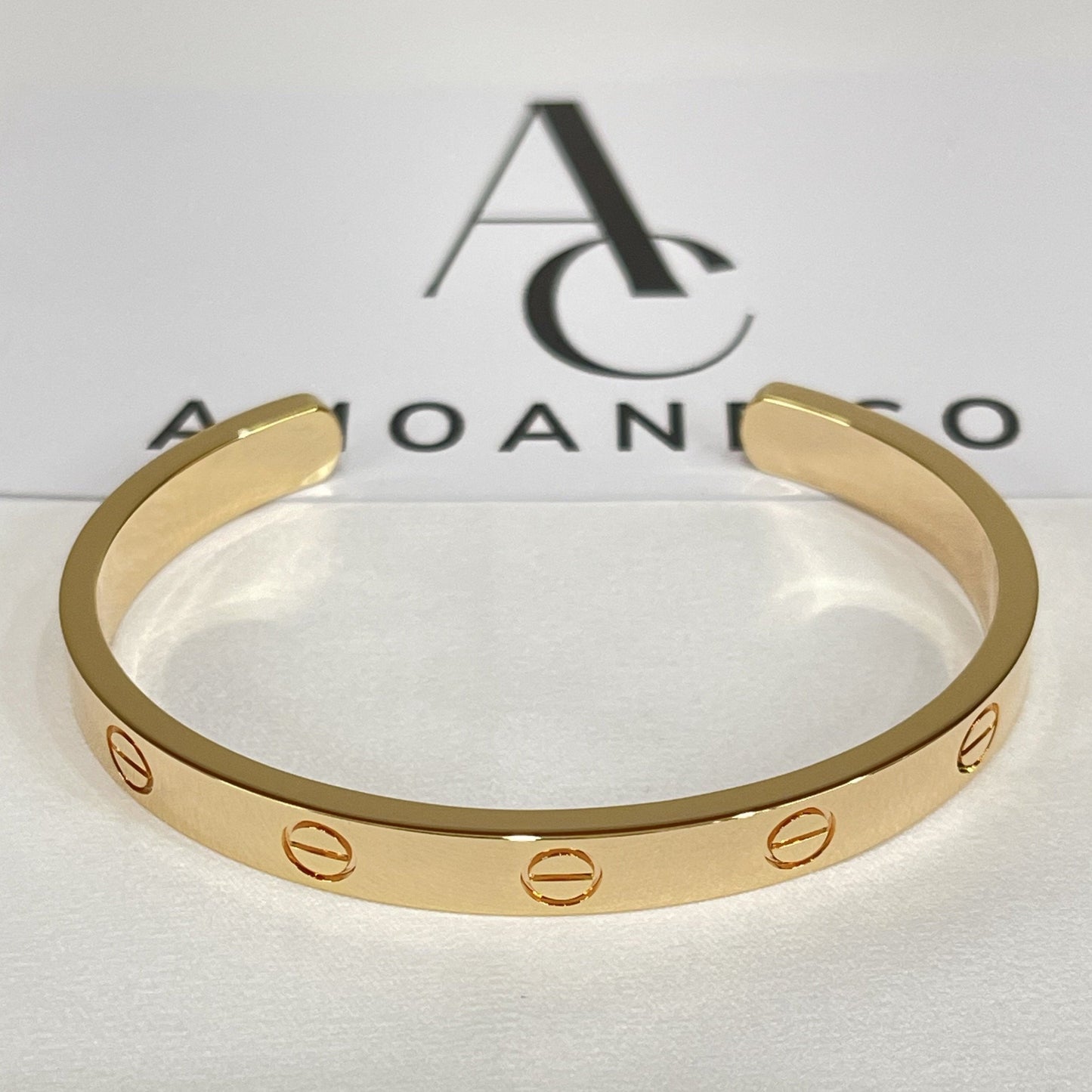 [Liorra]LOVE BRACELET 6.1MM OPEN CUFF