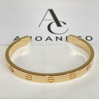 [Liorra]LOVE BRACELET 6.1MM OPEN CUFF