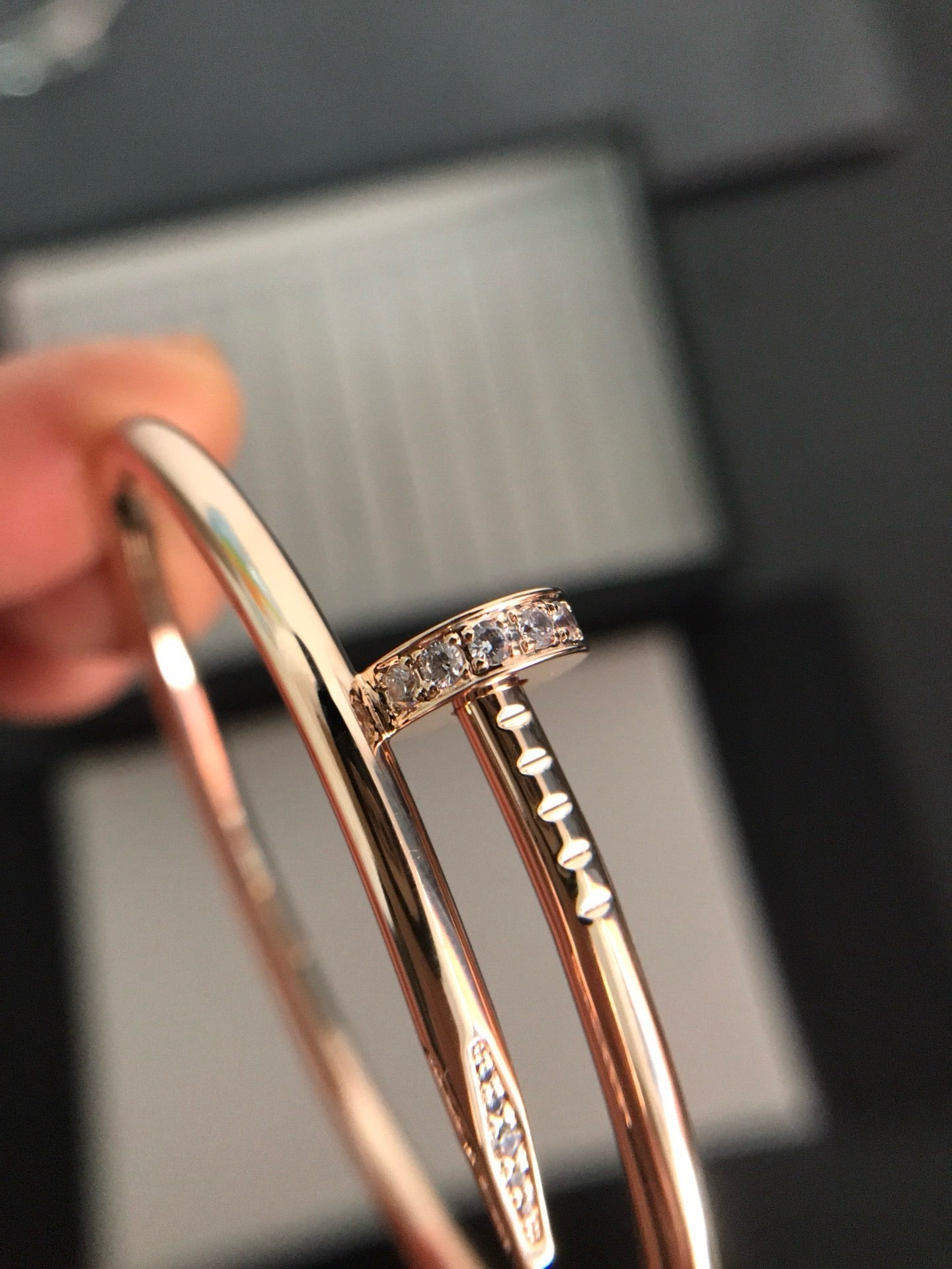 [Liorra]JUSTE BRACELET 3.5MM DIAMONDS