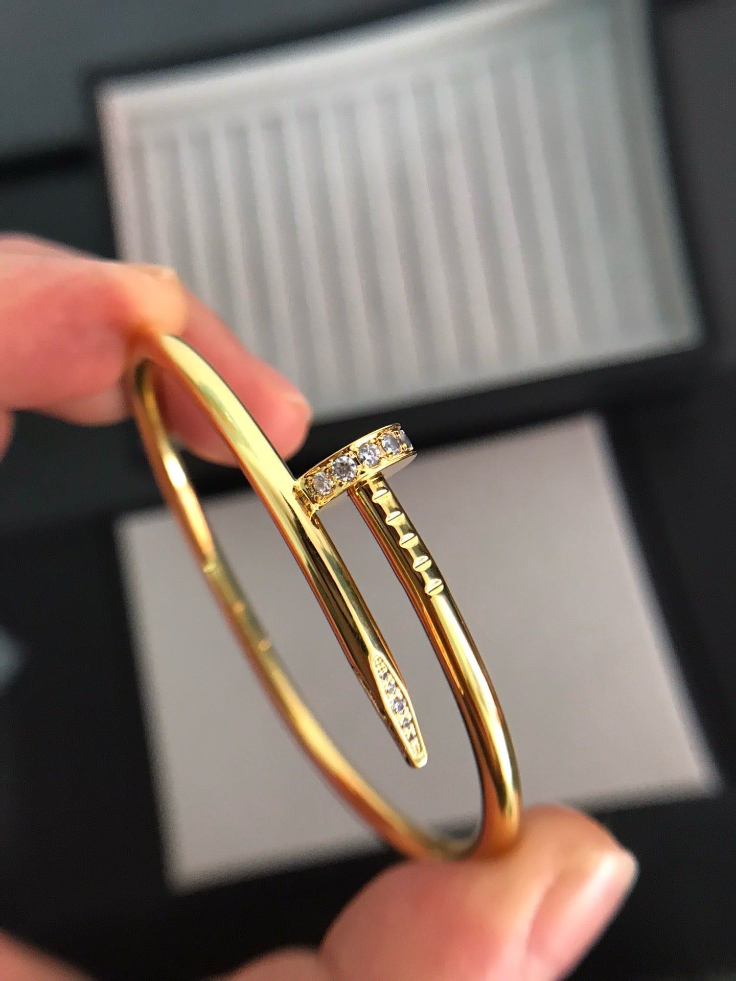 [Liorra]JUSTE BRACELET 3.5MM DIAMONDS