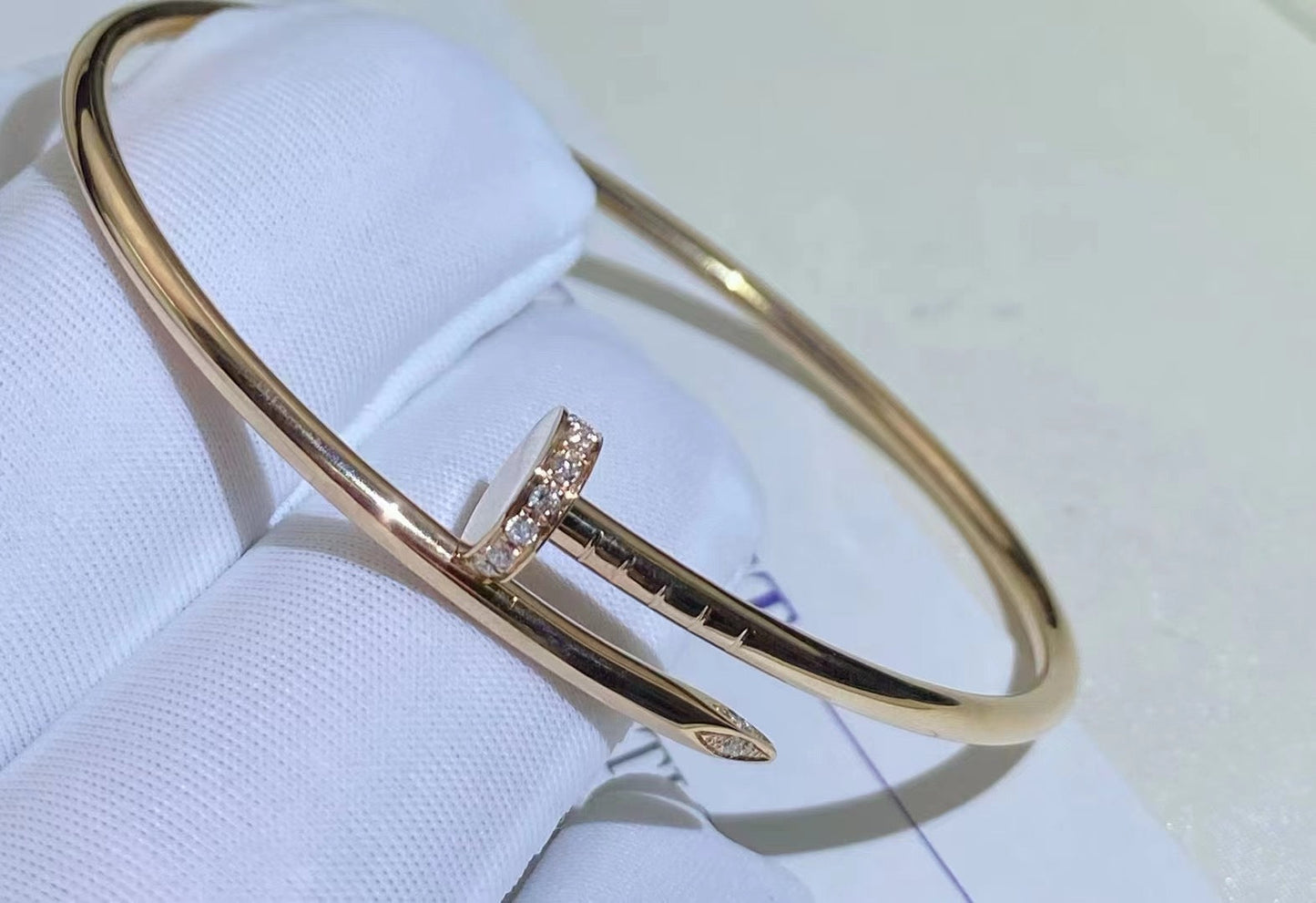 [Liorra]JUSTE BRACELET 2.5MM DIAMONDS