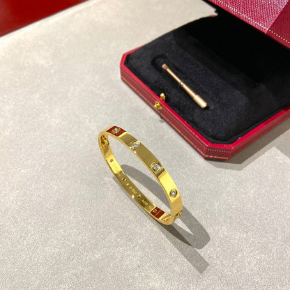 [Liorra]LOVE BRACELET 6.1MM 10 DIAMONDS