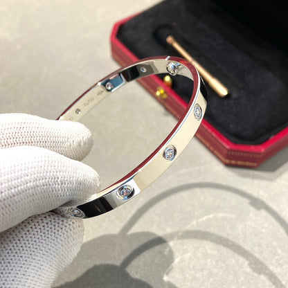 [Liorra]LOVE BRACELET 6.1MM 10 DIAMONDS