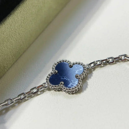 [Liorra]CLOVER 5 MOTIF PIETERSITE BRACELET COLLECTION