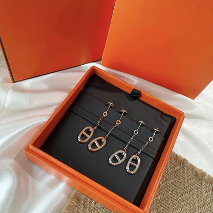 [Liorra]CHAINE TASSEL EARRINGS