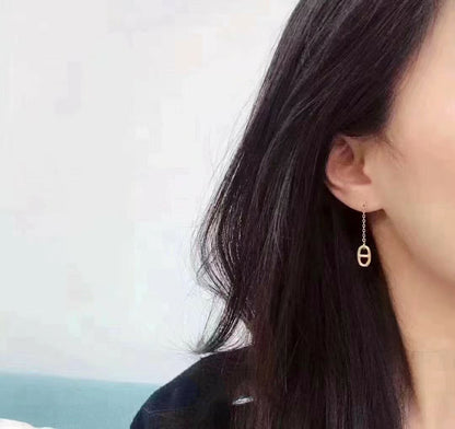[Liorra]CHAINE TASSEL EARRINGS