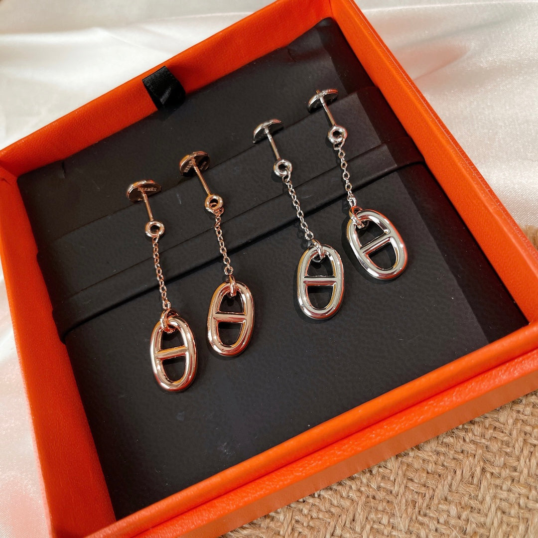 [Liorra]CHAINE TASSEL EARRINGS