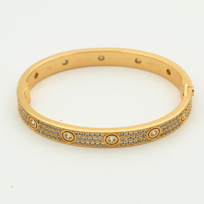 [Liorra]LOVE BRACELET 6.1MM DIAMOND-PAVED 10 BIG DIAMONDS