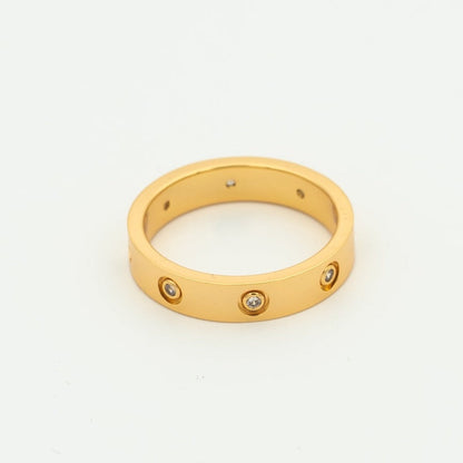 [Liorra]LOVE RING 3.6MM 8 DIAMONDS