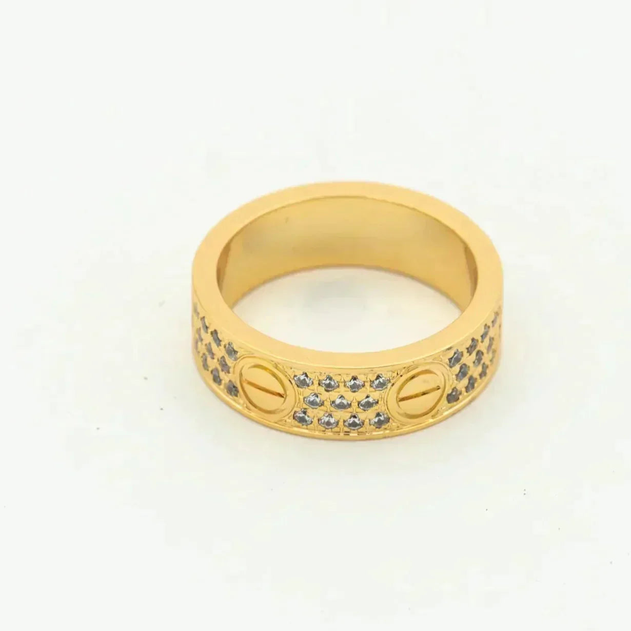 [Liorra]LOVE RING 5.5MM DIAMONDS PAVED