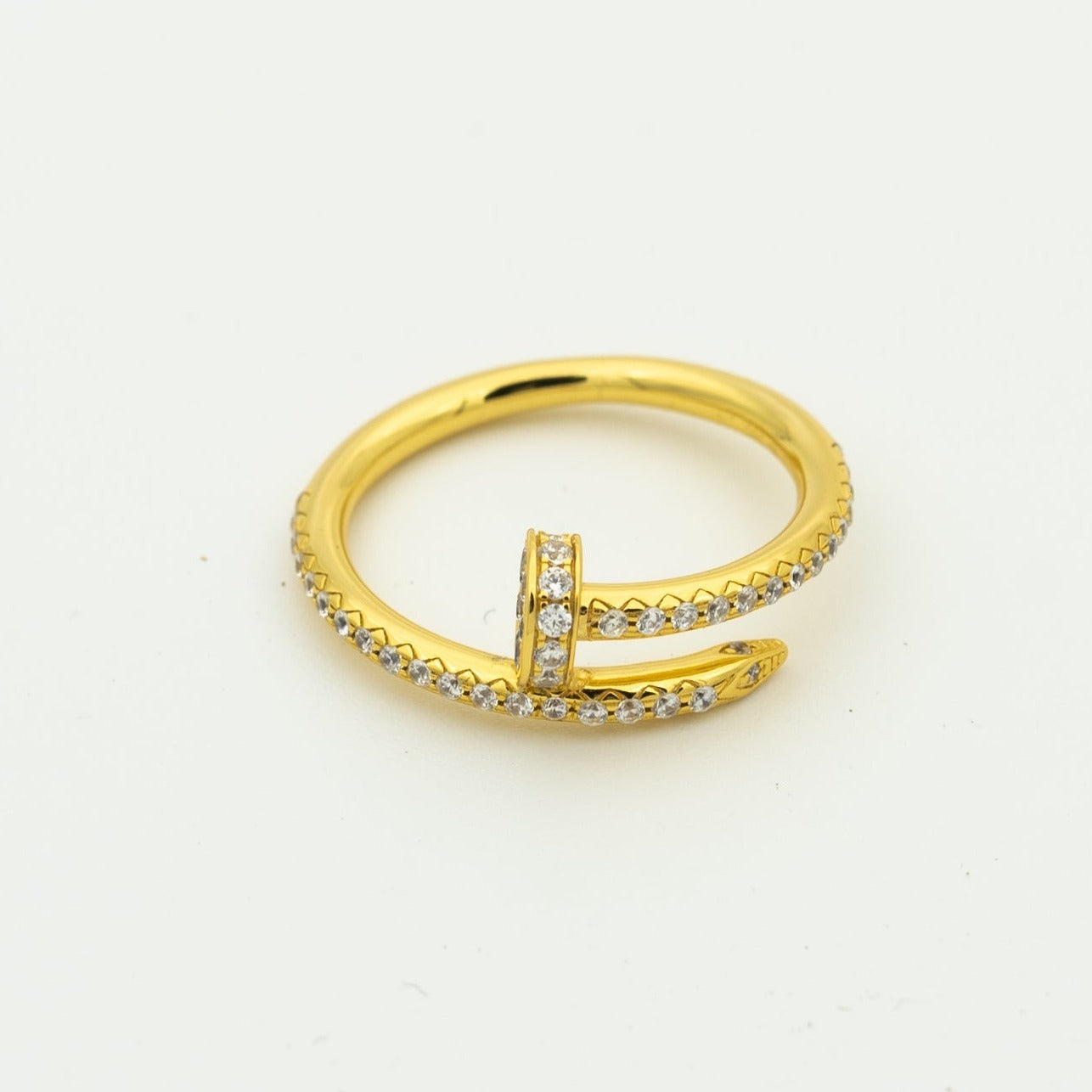 [Liorra]JUSTE RING 1.8MM GOLD DIAMONDS