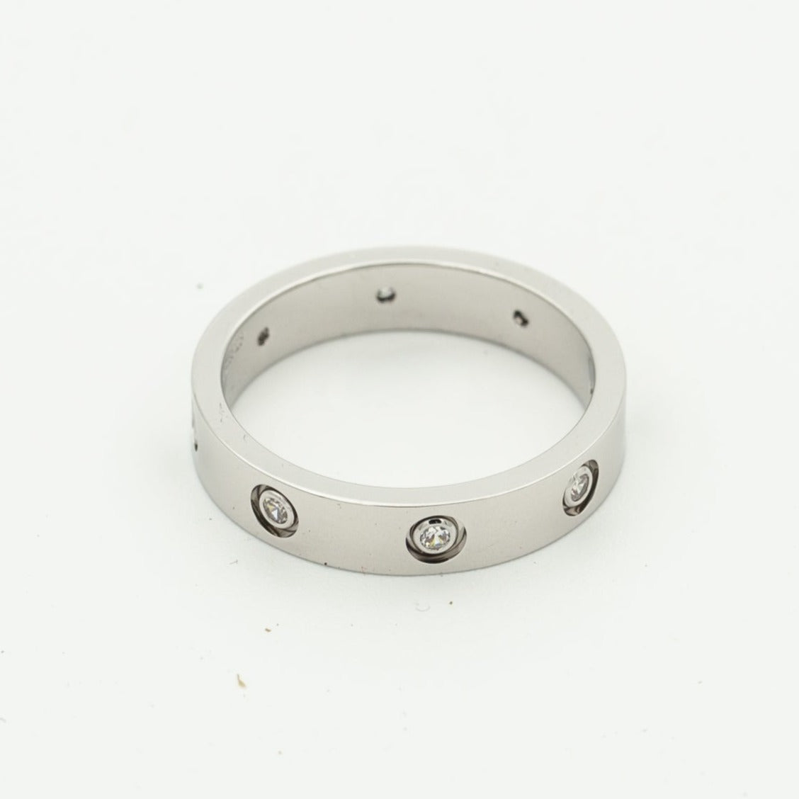 [Liorra]LOVE RING 3.6MM 8 DIAMONDS