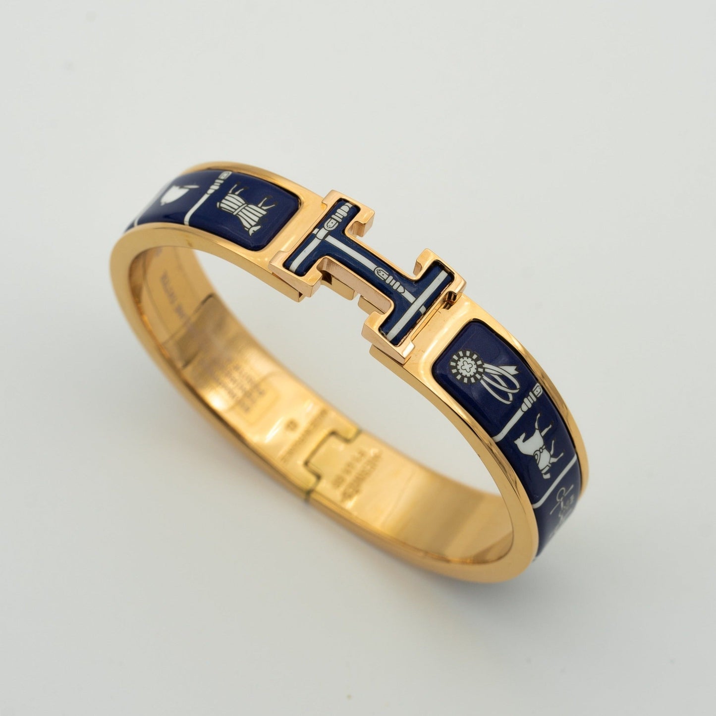 [Liorra]H BRACELET BLUE CERAMIC