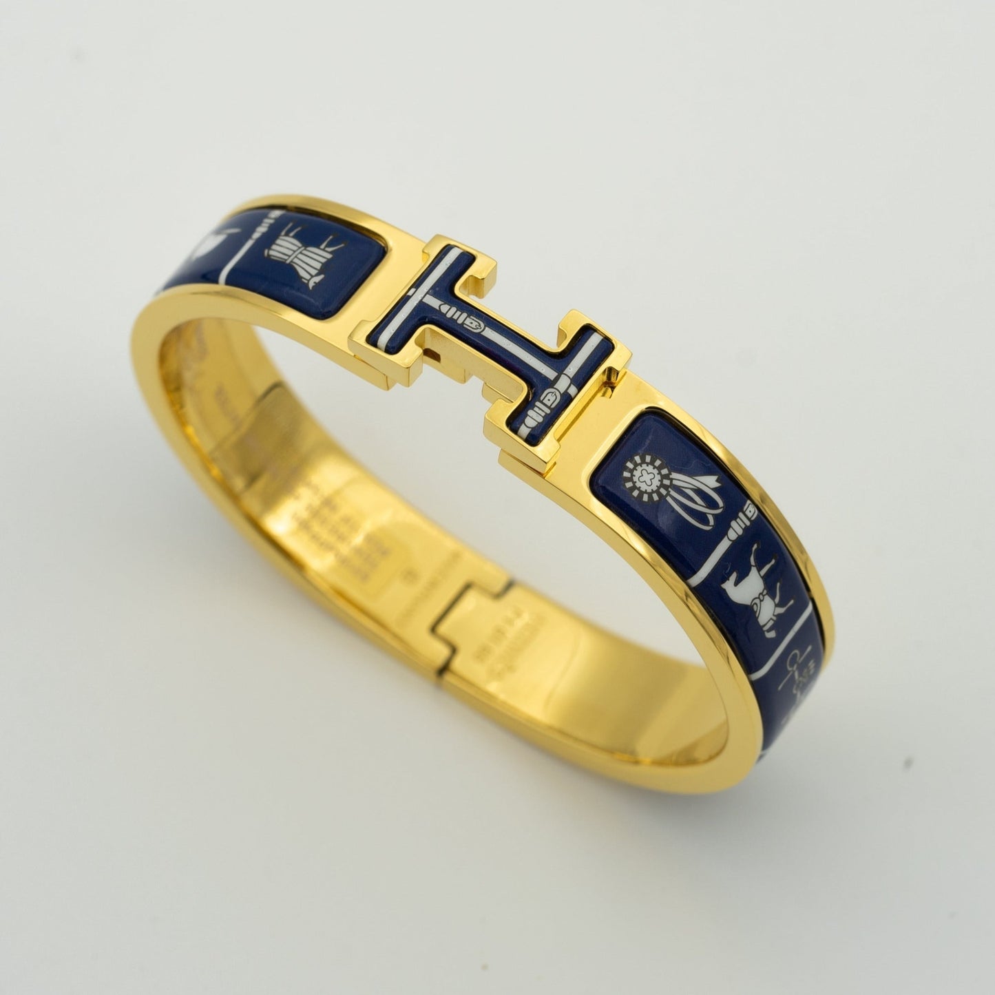 [Liorra]H BRACELET BLUE CERAMIC