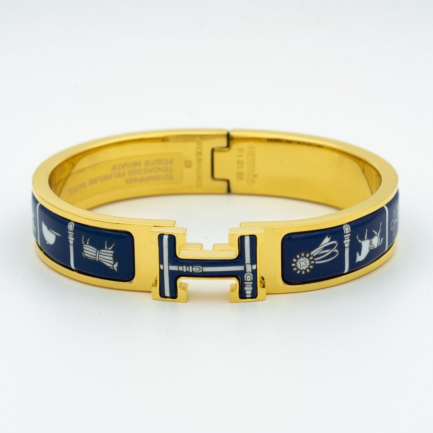 [Liorra]H BRACELET BLUE CERAMIC