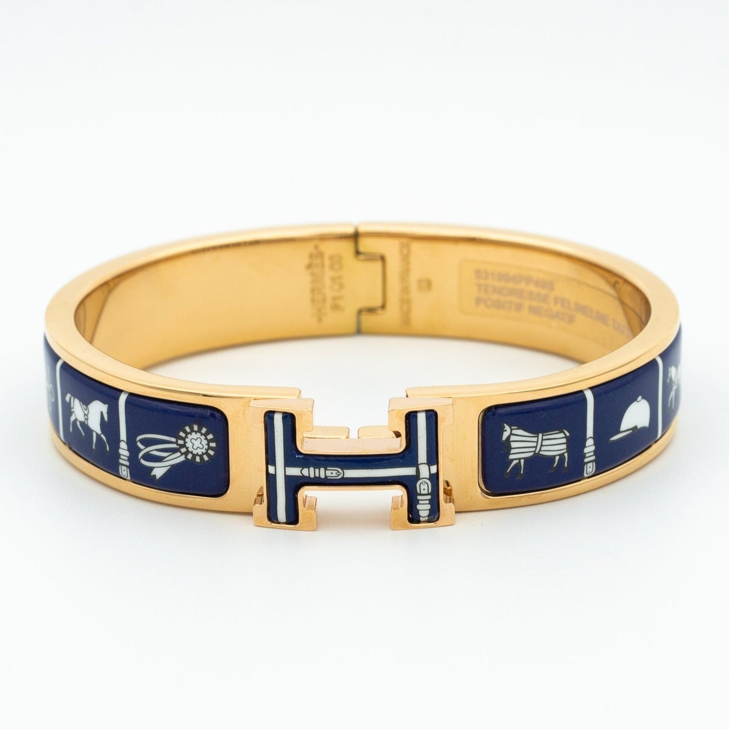 [Liorra]H BRACELET BLUE CERAMIC