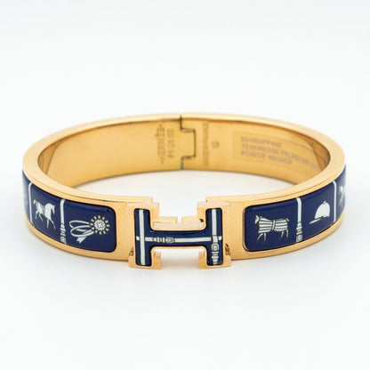 [Liorra]H BRACELET BLUE CERAMIC