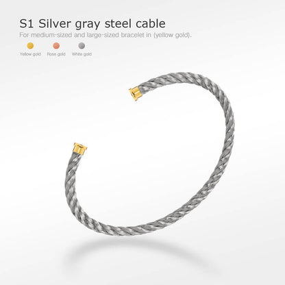 [Liorra]FORCE SERIES BRACELET CABLES 50 CHOICES (DIY SELECTION)