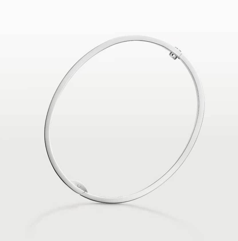 [Liorra]NEW-LOVE-6.1MM-Width Diamond-Studded Bracelet