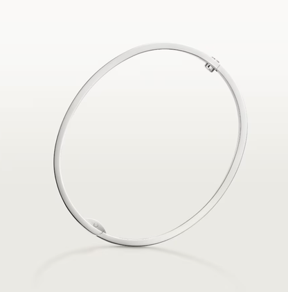 [Liorra]NEW-LOVE-6.1MM-Width Diamond-Studded Bracelet