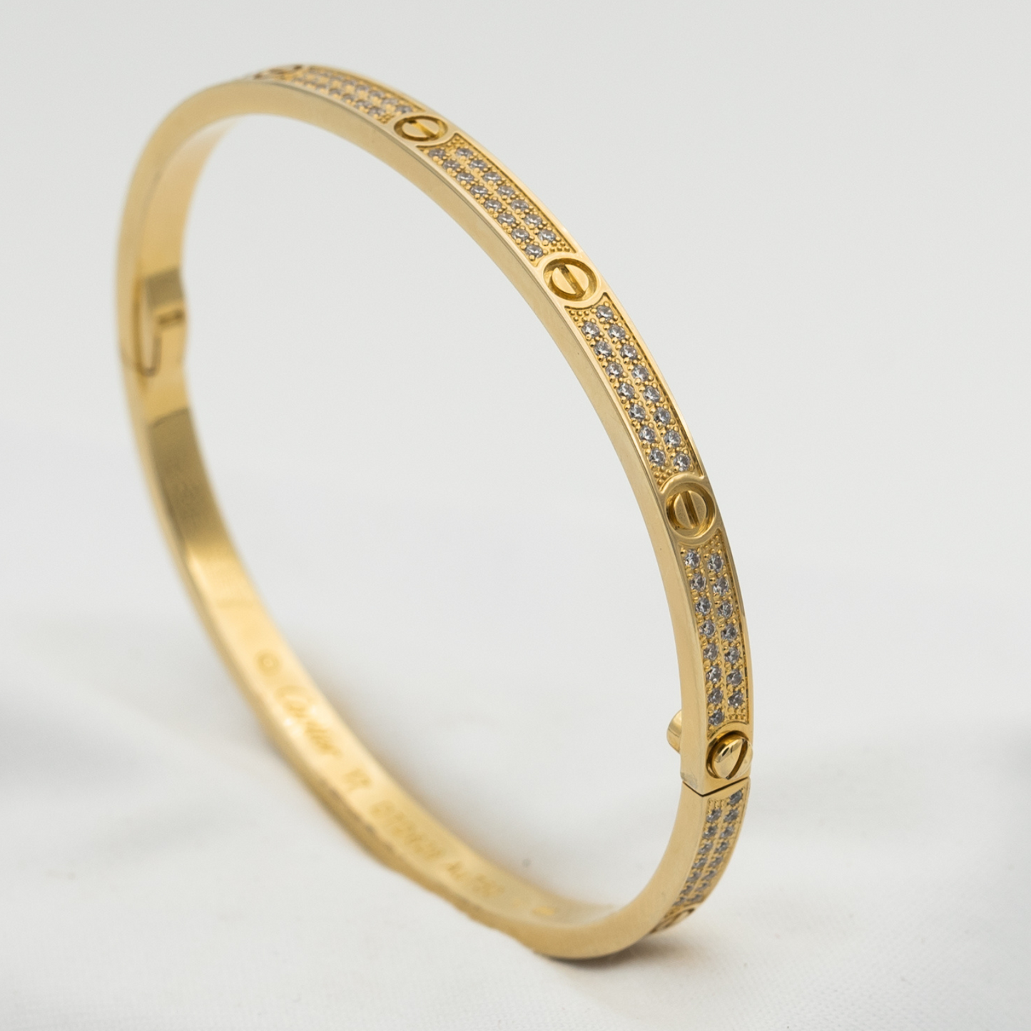 [Liorra]LOVE BRACELET 3.65MM DIAMOND-PAVED