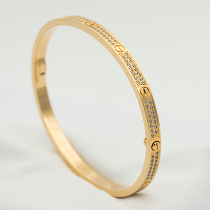 [Liorra]LOVE BRACELET 3.65MM DIAMOND-PAVED