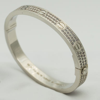 [Liorra]LOVE BRACELET 6.1MM DIAMOND-PAVED