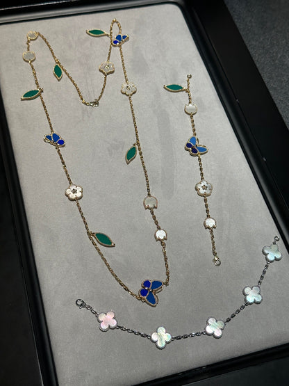 [Liorra] 2026 NEW CLOVER 15 MOTIFS LUCKY NECKLACE