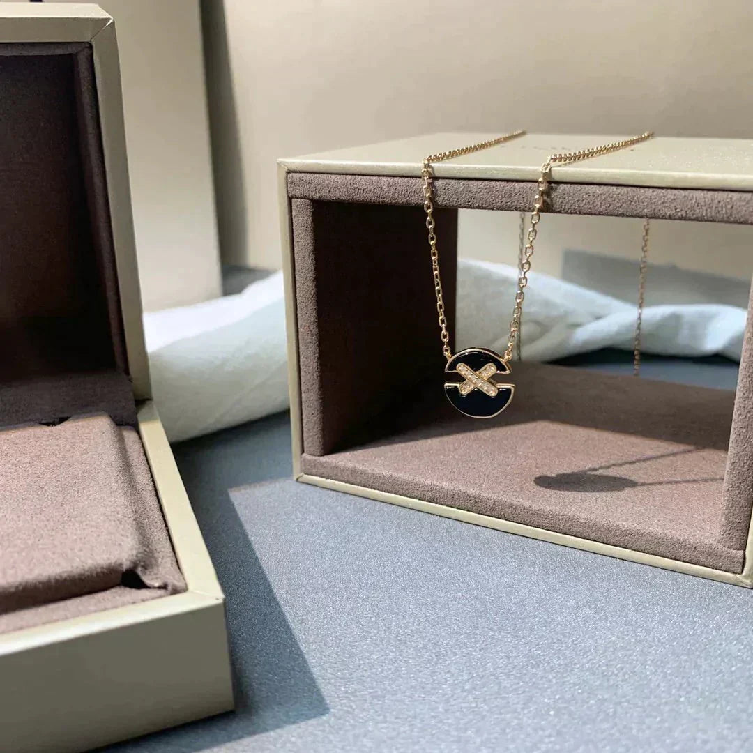 [Liorra]JEUX DE Liorra GOLD DIAMOND NECKLACE