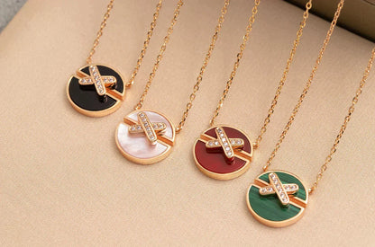 [Liorra]JEUX DE Liorra GOLD DIAMOND NECKLACE