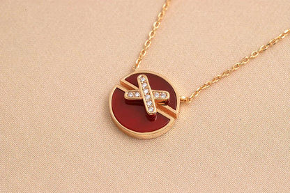 [Liorra]JEUX DE Liorra GOLD DIAMOND NECKLACE
