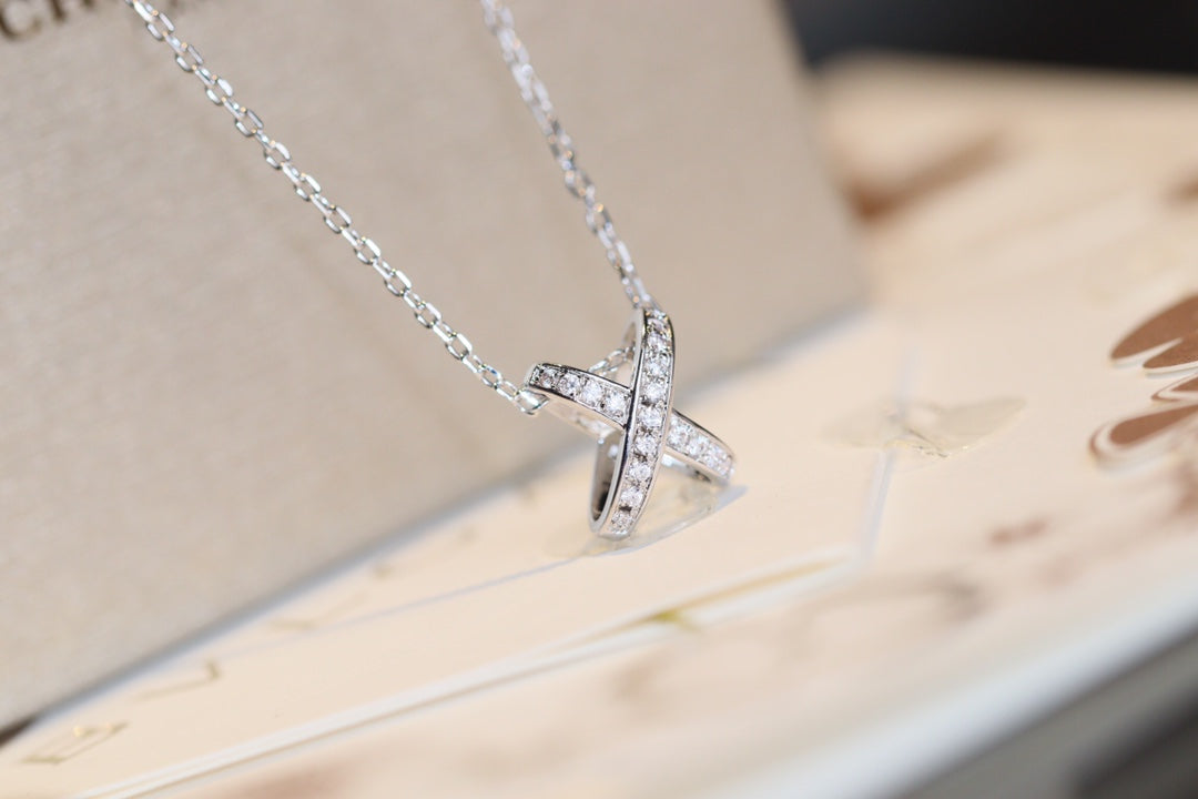[Liorra]JEUX DE DIAMOND NECKLACE