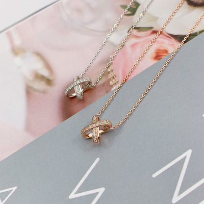 [Liorra]JEUX DE DIAMOND NECKLACE