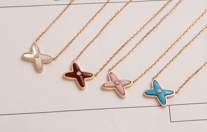 [Liorra]JEUX DE NECKLACE 1 DIAMOND