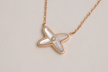 [Liorra]JEUX DE NECKLACE 1 DIAMOND