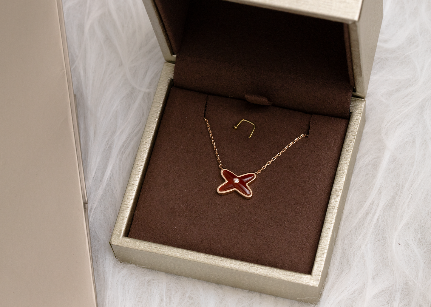 [Liorra]JEUX DE NECKLACE 1 DIAMOND