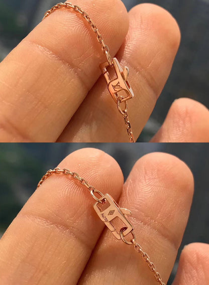 [Liorra]BLOSSOM PENDANT PINK GOLD AND DIAMOND