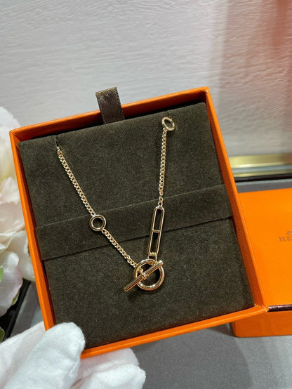 [Liorra]HM STERLING CHAINE D'ANCRE HEART
