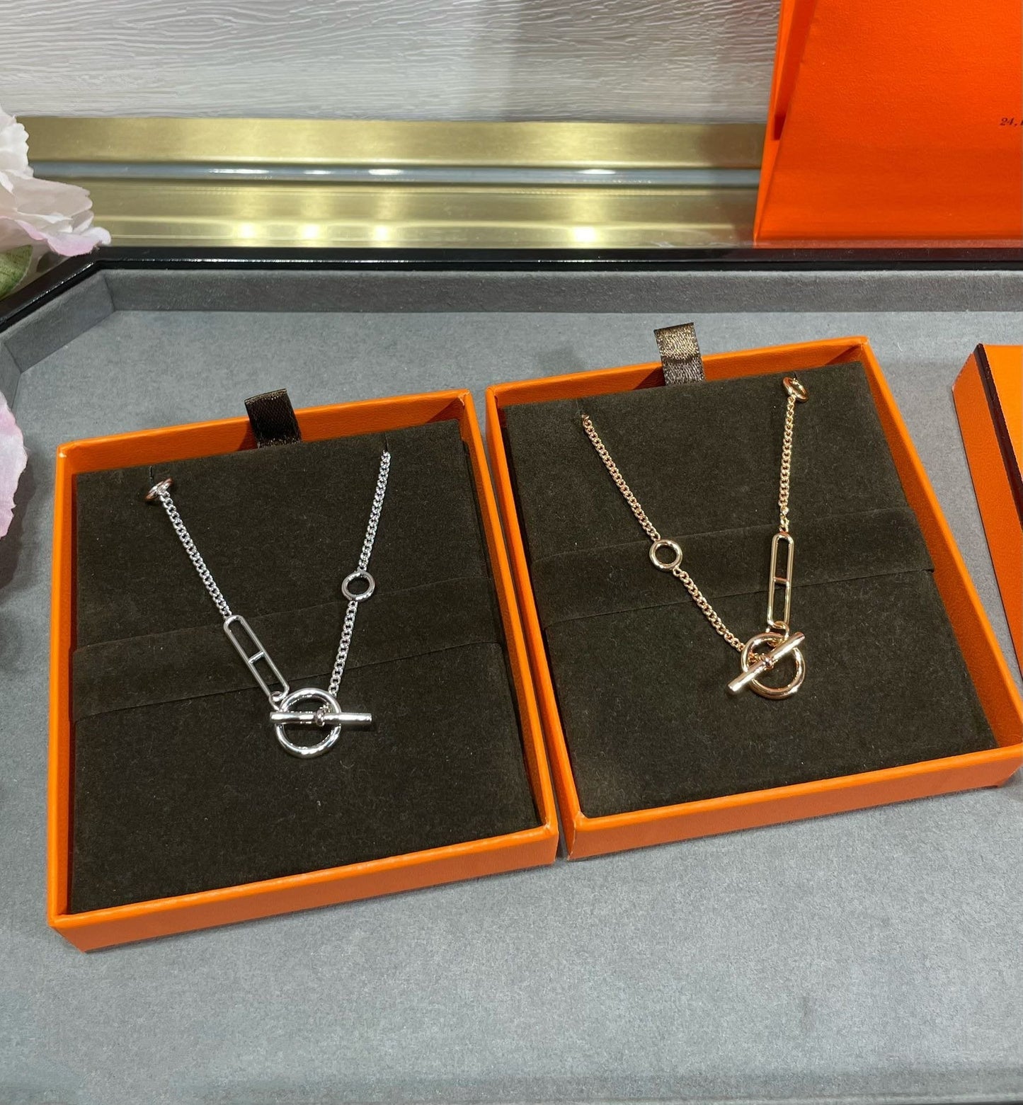[Liorra]HM STERLING CHAINE D'ANCRE HEART